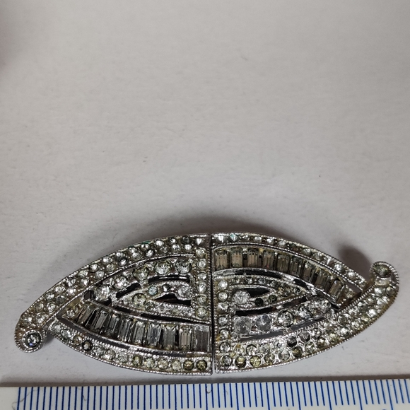 Coro Duette Dress Clips Brooch - Picture 9 of 13